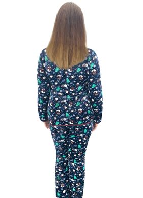 Пижама женская махровая снеговик - фабрика трикотажа