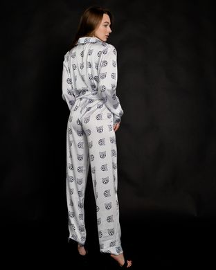 Пижама шелк на пуговицах - фабрика трикотажа