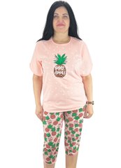 Пижама футболка и бриджи ананас - фабрика трикотажа