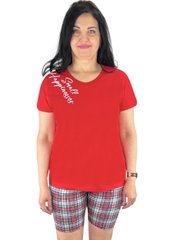 Комплект футболка з шортами з накатом  - трикотаж Комсомольськ